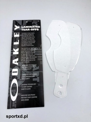 Przejdź do produktu Zrywki do Gogli Oakley Airbrake  Tear Offs Laminated Mx / Mtb