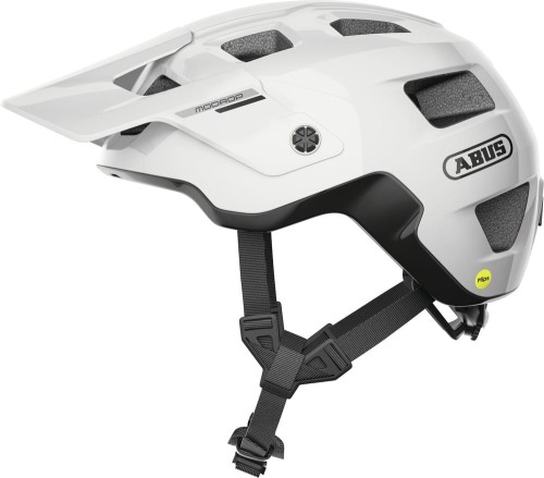 Przejdź do produktu Kask Rowerowy ABUS MoDrop -  shiny white Mips - Rozmiar L