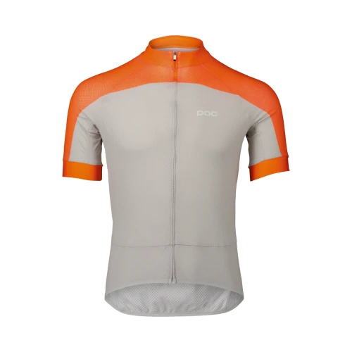 Przejdź do produktu Koszulka POC M's Essential Road Logo Jersey - Zink Orange/Granite Grey - Rozmiar M