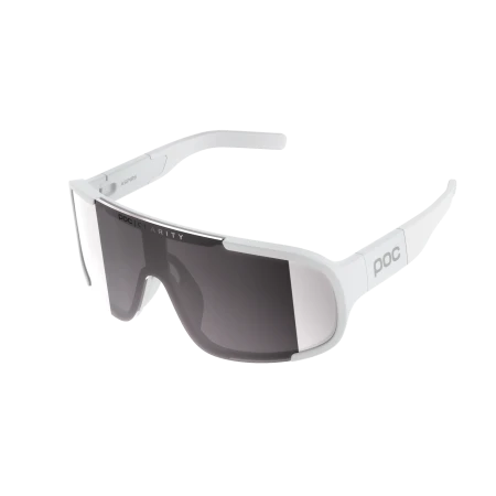 OKULARY  POC ASPIRE WIDE FIT BIALY | CLARITY ROAD/SUNNY SILVER CAT 3