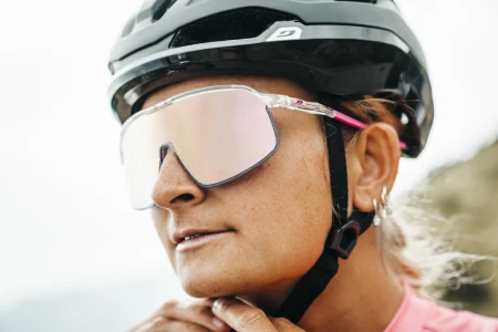 Okulary Julbo DENSITY  - SHINY - Crystal / Pink
