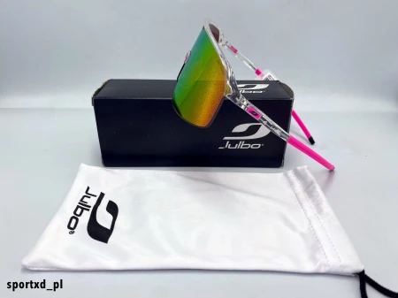 Okulary Julbo DENSITY  - SHINY - Crystal / Pink