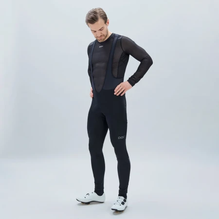 SPODNIE ROWEROWE POC M'S THERMAL CARGO TIGHTS - Black - L