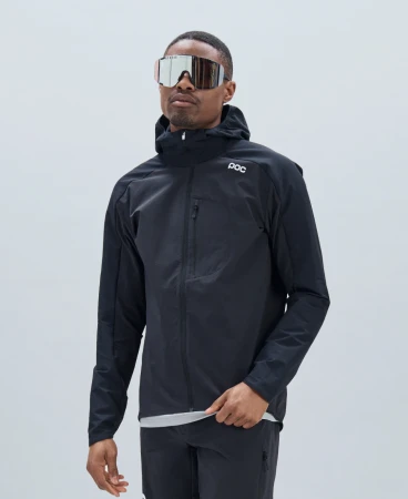 Kurtka ROWEROWA POC GUARDIAN AIR JACKET  - URANIUM BLACK - Rozmiar S