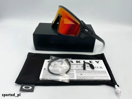 Okulary Oakley Latch Panel - Matte Black  Prizm Ruby