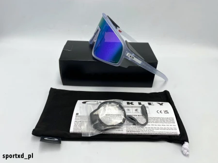 Okulary Oakley Latch Panel - Matte Clear  Prizm Violet