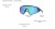 Okulary Oakley Latch Panel - Matte Trans Navy  Prizm Sapphire