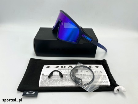 Okulary Oakley Latch Panel - Matte Trans Navy  Prizm Sapphire