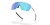 Okulary Oakley Corridor SQ - Matte Clear  Prizm Sapphire