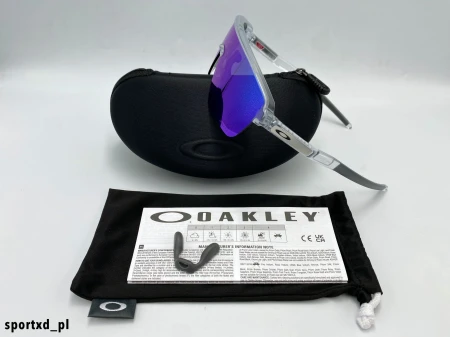 Okulary Oakley Corridor SQ - Matte Clear  Prizm Sapphire