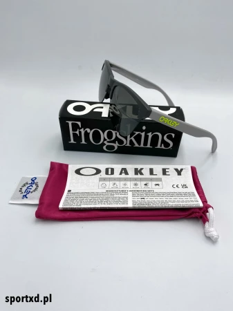 Okulary Oakley  Frogskins Lite - Matte Dark Grey Prizm Black