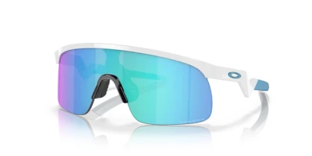 Okulary Młodzieżowe Oakley Resistor  Polished White -Prizm Sapphire