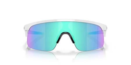 Okulary Młodzieżowe Oakley Resistor  Polished White -Prizm Sapphire