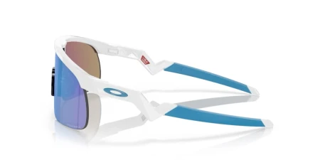 Okulary Młodzieżowe Oakley Resistor  Polished White -Prizm Sapphire