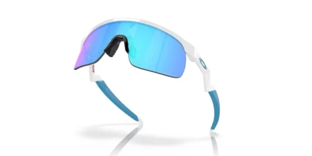 Okulary Młodzieżowe Oakley Resistor  Polished White -Prizm Sapphire
