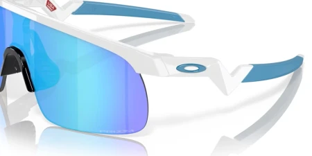 Okulary Młodzieżowe Oakley Resistor  Polished White -Prizm Sapphire
