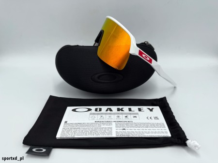 Okulary Oakley Sutro Lite Matte White Prizm Ruby - OO946318