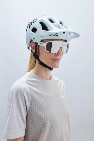OKULARY  POC ASPIRE HYDROGEN WHITE - CLARITY TRAIL/PARTLY SUNNY SILVER
