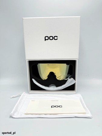 OKULARY  POC  DEVOUR Uranium Black - CLARITY ROAD/PARTLY SUNNY GOLD