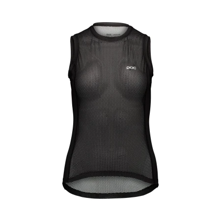 Koszulka POC W's ESSENTIAL LAYER VEST - Black - Rozmiar S