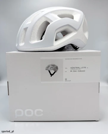 Kask POC - Ventral Lite - HYDROGEN WHITE MATT - Rozmiar M