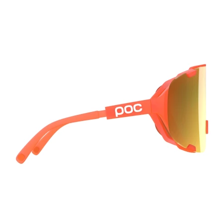 OKULARY  POC  DEVOUR  FLUORESCENT ORANGE - CLARITY ROAD/PARTLY SUNNY GOLD