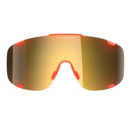 OKULARY  POC  DEVOUR  FLUORESCENT ORANGE - CLARITY ROAD/PARTLY SUNNY GOLD