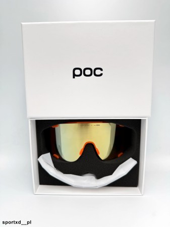 OKULARY  POC  DEVOUR  FLUORESCENT ORANGE - CLARITY ROAD/PARTLY SUNNY GOLD