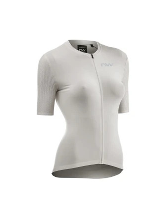 Koszulka Northwave Extreme WOMAN JERSEY  - Light Grey - Rozmiar M