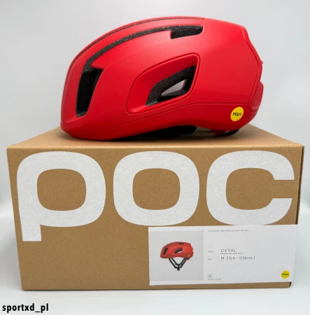 Kask POC CYTAL - PRISMANE RED MATT - Rpzmiar M
