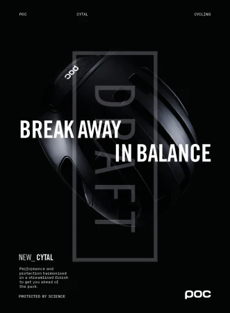 Kask POC CYTAL - URANIUM BLACK MATT - Rozmiar M