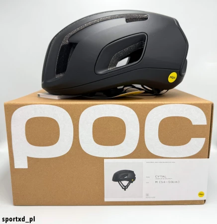 Kask POC CYTAL - URANIUM BLACK MATT - Rozmiar M