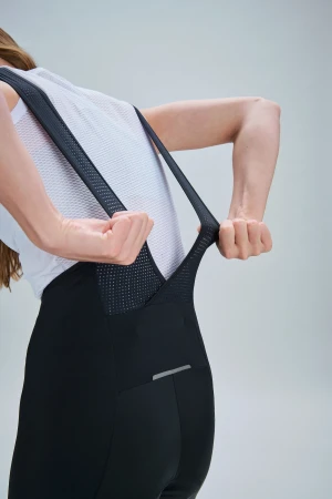 Spodenki POC W'S   Cadence Bib shorts  - URANIUM BLACK - S