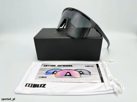 Okulary Bliz Hero  Small - Matte Black Smoke