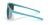 Okulary Bliz Hero  Small - Matte Turquoise / Blue - Green