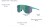 Okulary Bliz Hero  Small - Matte Turquoise / Blue - Green