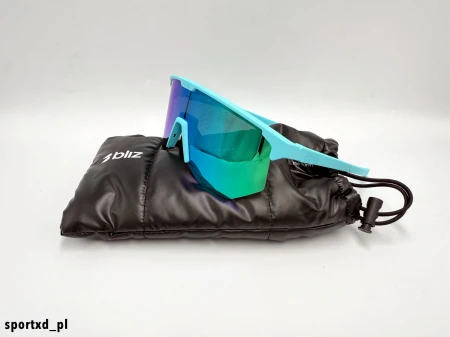 Okulary Bliz Hero  Small - Matte Turquoise / Blue - Green