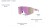Okulary Bliz Fusion - Matte Pink /  Brown Mirror Pink