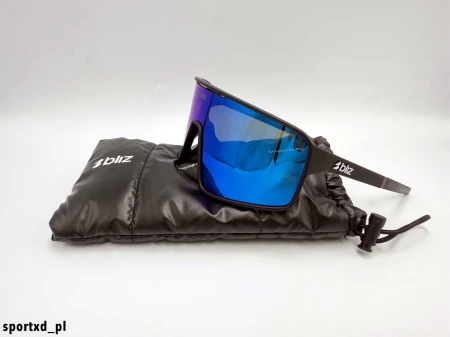 Okulary Bliz  P001 - Matte Black / Blue- XL