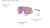 Okulary Bliz  Breeze Small - White / Brown Rose