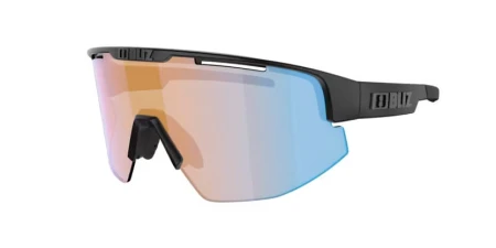 Okulary Bliz  Matrix - Black /  Coral Orange Blue