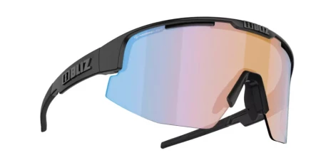 Okulary Bliz  Matrix - Black /  Coral Orange Blue