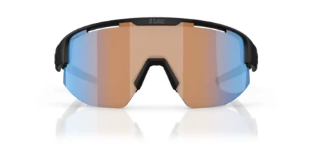 Okulary Bliz  Matrix - Black /  Coral Orange Blue