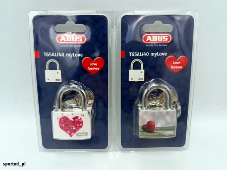 Kłódka aluminiowa ABUS T65AL/40 myLove