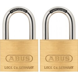 Przejdź do produktu Kłódka mosiężna ABUS  2 x 719/40 B Twins