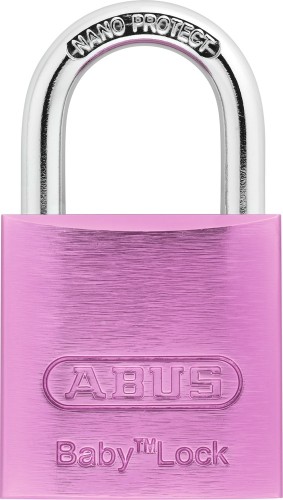 Przejdź do produktu Kłódka aluminiowa ABUS 645TI/30 Baby™Lock pink