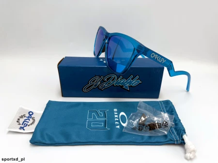 Okulary Oakley  Frogskins  Hybrid - Matte ACID Blue   Prizm Sapphire - 928909