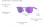 Okulary Oakley  Frogskins  Hybrid - Matte Trans LILAC/CLEAR    Prizm Violet - 928901