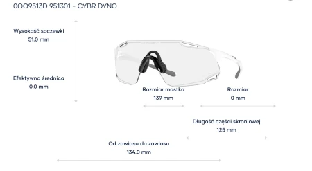 Okulary Oakley CYBR DYNO    -   951301