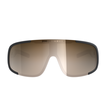 OKULARY  POC ASPIRE  URANIUM BLACK - CLARITY Trail /PARTLY SUNNY SILVER